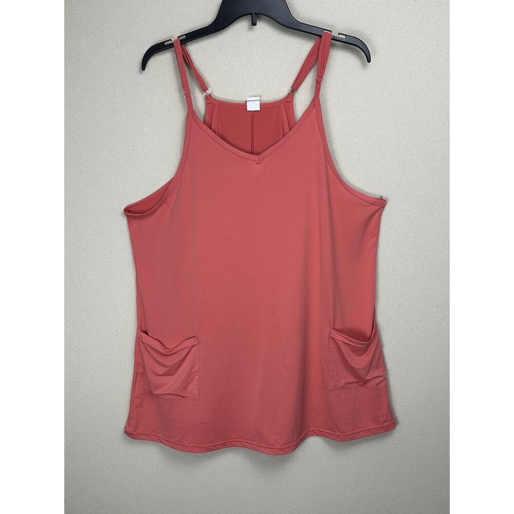 Unbranded Women's Coral‎ Activewear Dress with Shorts Sz XL Tennis Pickle Ball